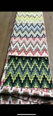 Jacquard chenille kumaşları Chenille Kanepe Kumaşları İsteğe bağlı olarak Düzeltme ve yumuşaklık