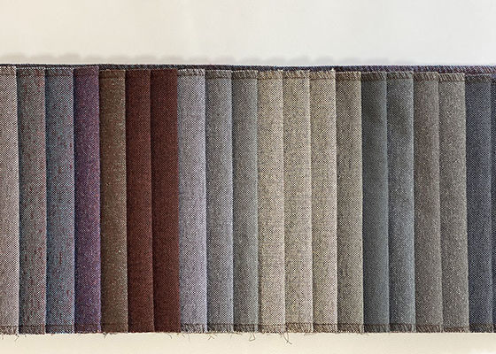 Düz boyalı kumaş gibi %100 polyester keten koltuk örtüsü kumaşı İPLİK BOYALI kumaş