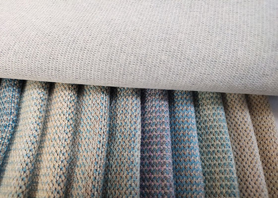 Koltuk 100 Polyester Keten Kumaş 57 İnç Düz Döşemelik Tekstil