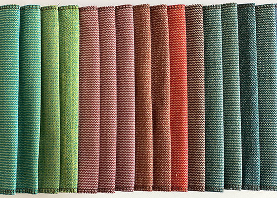 250gsm Dokulu Şönil Döşemelik Kumaş İplik Boyalı Koltuk Tekstili