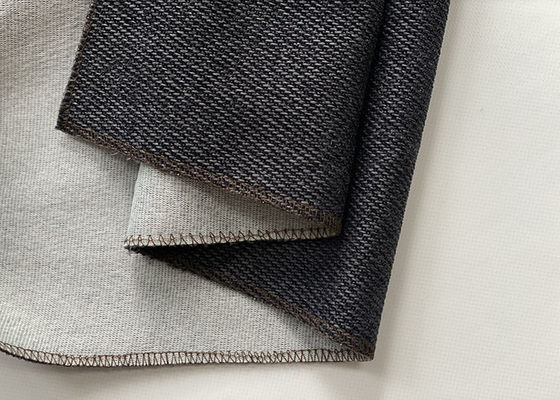 Modern tarz örme fırçalanmış döşemelik keten baskılı kanepe kumaşı %100 polyester