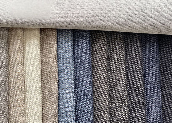 385cm Düz Keten Koltuk Kumaşı %100 Polyester Ev Tekstili
