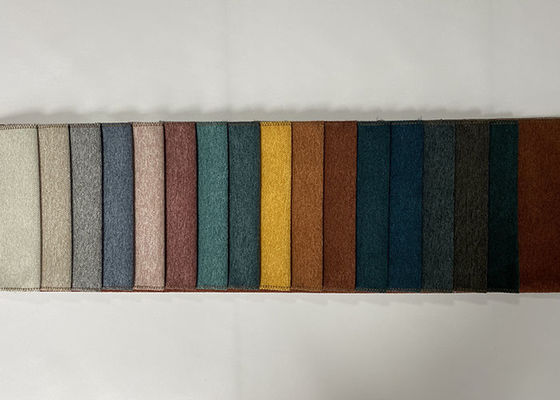 Renkli Şönil Mobilya Kumaş Polyester Keten Tekstil