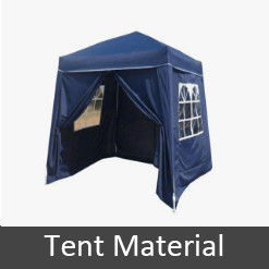 500gsm PVC Lamine Tente Suya Dayanıklı PVC Kaplı Polyester Tente